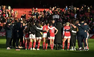 Arsenal Women V Chelsea Women 2022-23 Prints: Arsenal Women's Team Celebrates Victory over Chelsea in FA WSL Clash