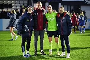 Arsenal Women V West Ham United Women 2023-24 Prints: Arsenal Women's Team: Celebrating Victory Over West Ham United - Sabrina D'Angelo