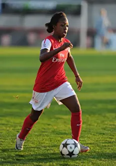 Arsenal Ladies V Rayo Vallecano 2011-12 Prints: Arsenal Women's Team Crushes Rayo Vallecano 5-1 in UEFA Champions League Round of 16