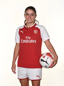 Arsenal Women's Team: Danielle van de Donk at 2017 Photocall