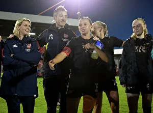 Brighton And Hove Albion Women V Arsenal Women 2022-23 Prints: Arsenal Women's Team Gather After Match Against Brighton & Hove Albion in FA WSL