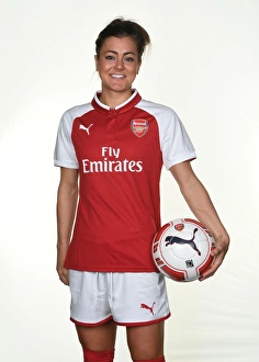 Arsenal Women's Team: Jemma Rose at 2017 Photocall