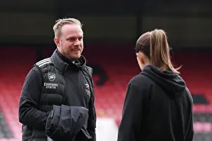 Arsenal Women's Team: Jonas Eidevall and Katie McCabe Prepare for Tottenham Clash in FA WSL