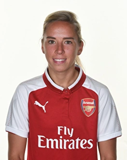 Arsenal Women 1st Team Photocall 2017 Prints: Arsenal Women's Team: Jordan Nobbs at 2017 Photocall