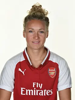 Arsenal Women 1st Team Photocall 2017 Prints: Arsenal Women's Team: Josephine Henning at 2017 Photocall