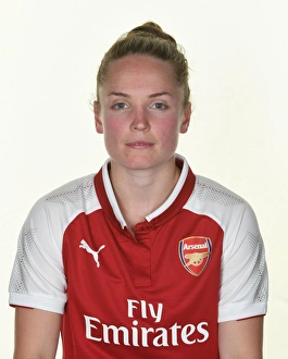 Arsenal Women 1st Team Photocall 2017 Prints: Arsenal Women's Team: Kim Little at 2017 Photocall
