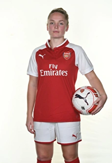 Arsenal Women 1st Team Photocall 2017 Prints: Arsenal Women's Team: Kim Little at 2017 Photocall