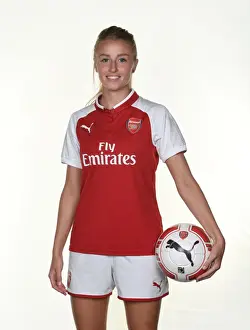 Arsenal Women's Team: Leah Williamson at 2017 Photocall