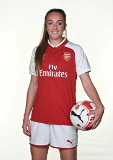 Arsenal Women 1st Team Photocall 2017 Prints: Arsenal Women's Team: Lisa Evans at 2017 Photocall