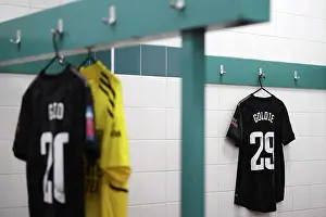 Arsenal Women's Team: Pre-Match Preparation vs Everton FC (FA Women's Super League, 2022-23)