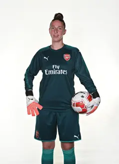 Arsenal Women's Team: Sari van Veenendaal at 2017 Photocall