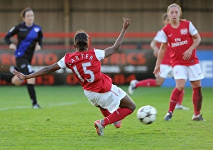 Arsenal Ladies V Rayo Vallecano 2011-12 Prints: Arsenal Women's Team Triumphs Over Rayo Vallecano