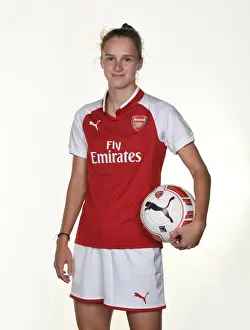 Arsenal Women's Team: Vivianne Miedema at 2017 Photocall