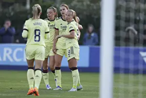 Arsenal Women's Triumph: Beth Mead and Team Celebrate Double Strike Against Everton in FA WSL