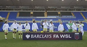Birmingham City Women V Arsenal Women 2021-22 Prints: Arsenal Women's Triumph: Exciting WSL Victory Over Birmingham City (09/01/2022)