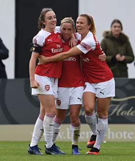 Arsenal Women's Triumph: Nobbs, Evans, and Samuelsson Celebrate Hat-Trick Goals