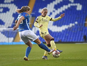 Images Dated 9th January 2022: Arsenal Women's Triumph: Victory over Birmingham City in WSL Clash (09/01/2022)