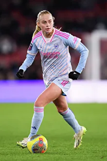 Southampton Women V Arsenal Women - Conti Cup 2023-24 Prints: Arsenal Women's Triumph: Victory over Southampton in FA Women's Continental Tyres League Cup