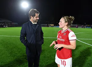 Arsenal Women V Fiorentina Women 2019-20 Prints: Arsenal Women's UEFA Champions League: Montemurro and Little's Post-Match Reactions (vs Fiorentina Women)