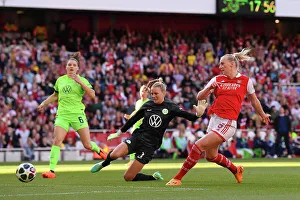 Arsenal Women V Vfl Wolfsburg 2022-23 Prints: Arsenal Women's UEFA Champions League Semifinal