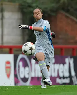 Arsenal Ladies V Bobruichanka 2011-12 Prints: Arsenal Women's Unstoppable Form: 6-0 Victory Over Bobruichanka in UEFA Champions League
