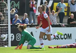 Arsenal Women V West Ham United 2019-20 Prints: Arsenal Women's Victory: Jill Roord Nets Second Goal Against West Ham United in WSL