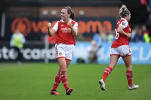 Arsenal Women V Manchester City Women 2022-23 Prints: Arsenal Women's Victory: Katie McCabe Scores Second Goal Against Manchester City in FA WSL
