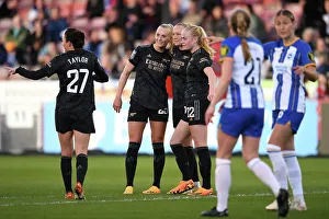Brighton And Hove Albion Women V Arsenal Women 2022-23 Prints: Arsenal Women's Victory: Stina Blackstenius Scores Second Goal Against Brighton in FA Women's Super League