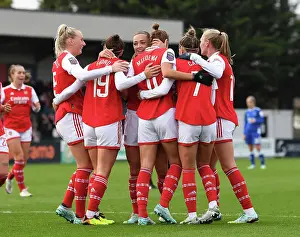 Arsenal Women V Everton Women 2022-23 Prints: Arsenal Women's Victory: Vivianne Miedema Scores Dramatic Goal Against Everton in FA Women's Super League