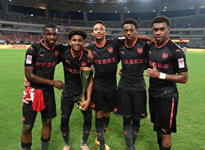 Bayern Munich V Arsenal 2017-18 Prints: Arsenal Young Stars: Bayern Munich Friendly