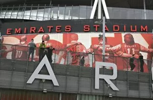Arsenal v Birmingham City 2009-10 Collection: Arsenalisation on the core of the stadium