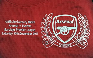 Arsenal's 125th Anniversary: Arsenal vs. Everton, Premier League, 2011