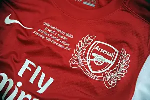 Arsenal's 125th Anniversary: A Historic Match against Everton in the Premier League at Emirates Stadium, London (December 2011)