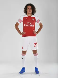 Arsenal's 2018/19 First Team: Matteo Guendouzi at Photo Call