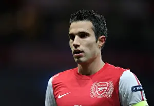 Arsenal V AC Milan 2011-12 Prints: Arsenal's 3-0 Victory Over AC Milan: Robin van Persie Shines in UEFA Champions League