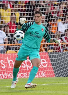 Barnet V Arsenal 2010-11 Prints: Arsenal's 4-0 Pre-Season Triumph: Vito Mannone's Shine Against Barnet (2010)