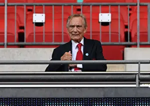 Arsenal's 70-Year Director Ken Friar at Empty FA Cup Final: Arsenal vs. Chelsea (2020)