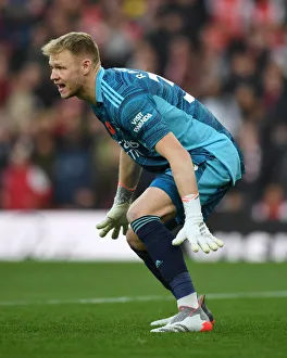 Arsenal V Watford 2021-22 Prints: Arsenal's Aaron Ramsdale in Action: Arsenal vs. Watford (2021-22)