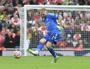 Arsenal V Fulham 2023-24 Prints: Arsenal's Aaron Ramsdale in Action: Arsenal vs. Fulham, 2023-24 Premier League