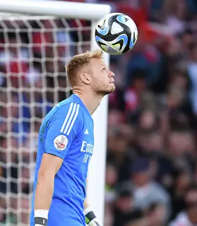 Arsenal V AS Monaco 2023-24 Prints: Arsenal's Aaron Ramsdale in Action: Arsenal vs AS Monaco, Emirates Cup 2023-24