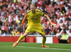 Arsenal's Aaron Ramsdale in Action: Arsenal vs Sevilla, Emirates Cup 2022