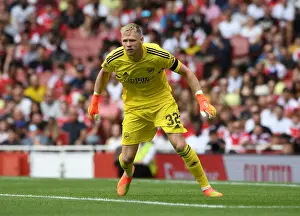 Arsenal's Aaron Ramsdale in Action: Arsenal vs Sevilla, Emirates Cup 2022