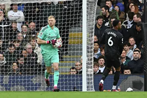 Arsenal's Aaron Ramsdale in Action: Fulham vs. Arsenal (2022-23)