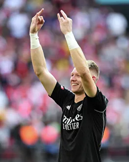 Arsenal's Aaron Ramsdale: The FA Community Shield Showdown - Arsenal vs Manchester City, 2023-24
