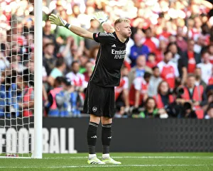 Arsenal V Manchester City - Community Shield 2023-24 Prints: Arsenal's Aaron Ramsdale Faces Manchester City in 2023-24 Community Shield