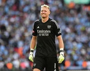 Arsenal's Aaron Ramsdale Faces Manchester City in FA Community Shield Showdown, 2023-24