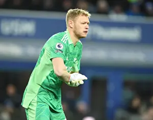 Everton V Arsenal 2020-21 Prints: Arsenal's Aaron Ramsdale Faces Off Against Everton in Premier League Clash