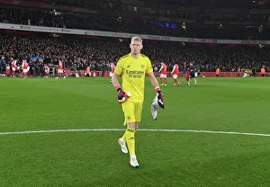Arsenal's Aaron Ramsdale Gears Up for Arsenal vs. Everton Clash at Emirates Stadium