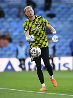 Leeds United V Arsenal 2022-23 Prints: Arsenal's Aaron Ramsdale Gears Up for Leeds United Clash in Premier League 2022-23
