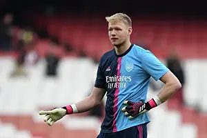 Southampton F Prints: Arsenal's Aaron Ramsdale Gears Up: Arsenal FC vs Southampton FC